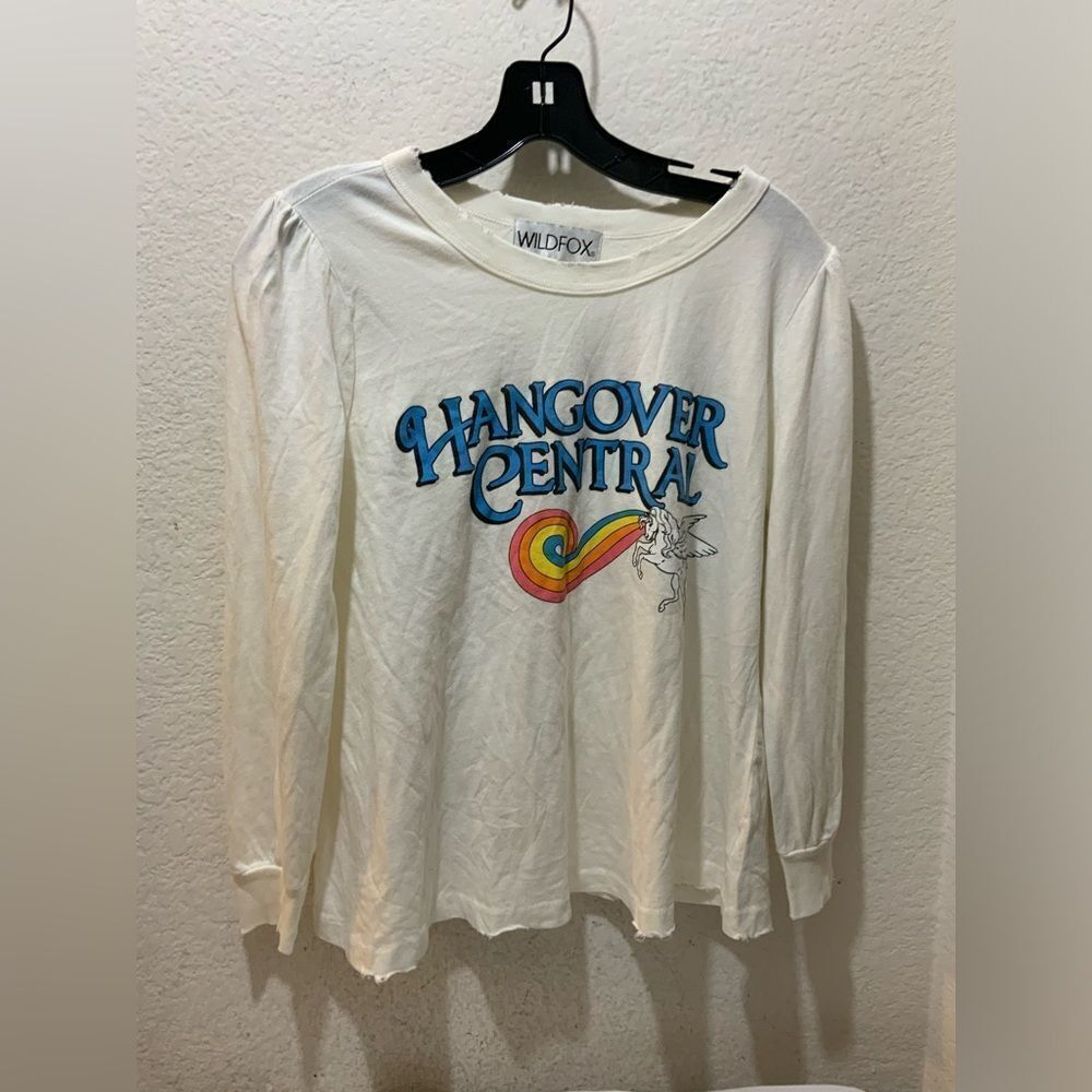 Wildfox hangoverโcentralโsweater